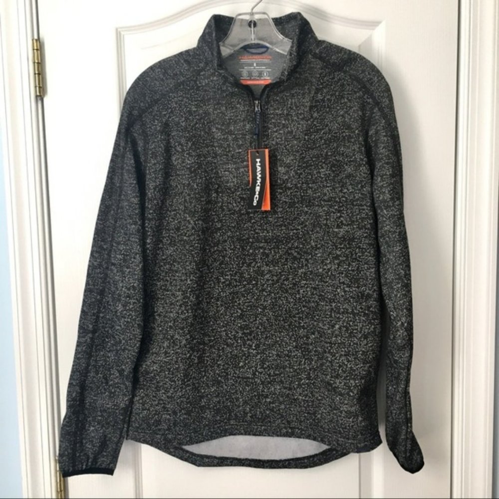 Hawke & Co Pullover S Gray Performance Sportswear